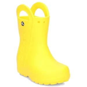 Crocs HANDLE IT RAIN BOOT KIDS Detské gumáky, žltá, veľkosť 30/31