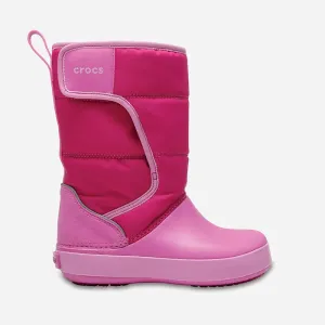 Crocs LodgePoint Snow Boot 204660 CANDY PINK #1005374