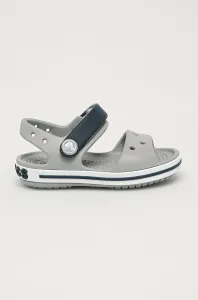 Crocs CROCBAND SANDAL K Detské sandále, sivá, veľkosť 33/34