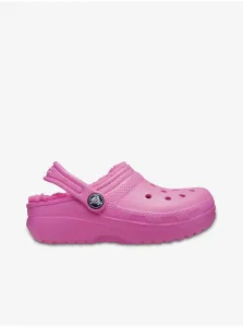 Ružové dievčenské papuče Crocs #672857