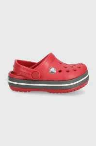 Detské šľapky Crocs červená farba #208243