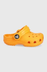 Detské šľapky Crocs oranžová farba #7692586