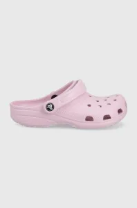 Detské šľapky Crocs ružová farba #6878280