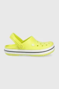 Detské šľapky Crocs zelená farba #218009