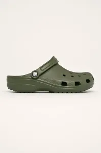 Šľapky Crocs Classic pánske, zelená farba, 10001 #160854