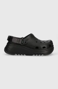 Šľapky Crocs Cls Classic Hiker Xscape Clog dámske, čierna farba, na platforme, 208365