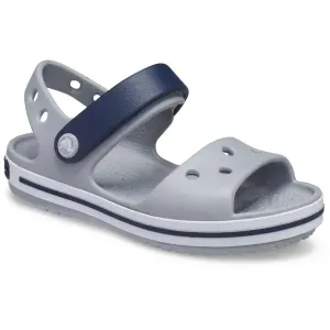 Crocs CROCBAND SANDAL K Detské sandále, sivá, veľkosť 29/30