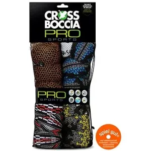 Schickrot Crossboccia® Familypack Pro 4 × 3 Set for 4 players „Race Arrows“