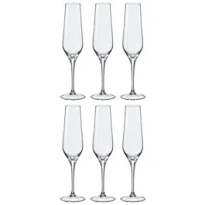 Crystalex poháre na šampanské REBECCA 195 ml 6 ks