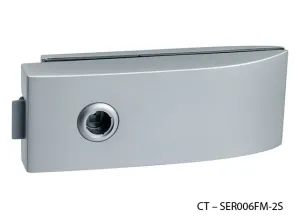CT - 11000 Kovanie na sklenené dvere CHM - chróm matný (CP) | MP-KOVANIA.sk #4119407