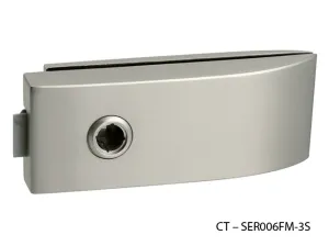 CT - 11000 Kovanie na sklenené dvere NIM - nikel matný (NP) | MP-KOVANIA.sk #4119416