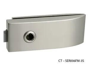 CT - 11000 Kovanie na sklenené dvere NIM - nikel matný (NP) | MP-KOVANIA.sk #4119418