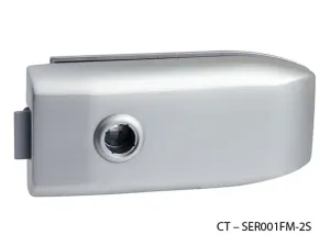 CT - 6000 Kovanie na sklenené dvere CHM - chróm matný (CP) | MP-KOVANIA.sk #4119458