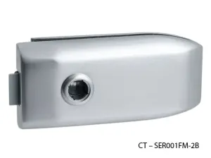 CT - 6000 Kovanie na sklenené dvere CHM - chróm matný (OCS) | MP-KOVANIA.sk #4119461