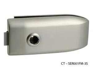 CT - 6000 Kovanie na sklenené dvere NIM - nikel matný (NP) | MP-KOVANIA.sk #4119467