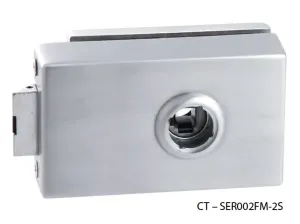 CT - 7000 Kovanie na sklenené dvere CHM - chróm matný (CP) | MP-KOVANIA.sk #4119480