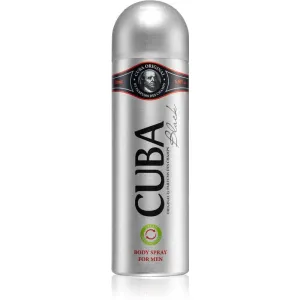 Cuba Black 200 ml dezodorant pre mužov deospray