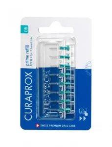 Curaprox CPS 06 Prime Refill 0,6 - 2,2 mm medzizubná kefka 8 ks náhradných medzizubných kefiek unisex