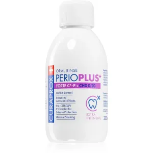 Curaprox Perio Plus+ FORTE CHX 0,20% ústna voda s chlórhexidínu a citroxom 200 ml #910165