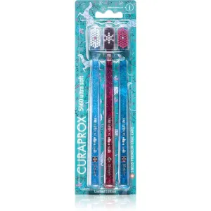 Curaprox Limited Edition Glitter zubné kefky ultra soft 3 ks 5460 3 ks