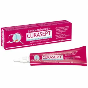 CURASEPT ADS Soothing 0,5 % CHX s chlórbutanolom, parodontálny gél, 30 ml