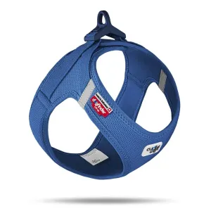 Bedrový pás Curli Vest Clasp Air-Mesh, modrý - Veľkosť L: obvod hrudníka 49,1 - 55,4 cm