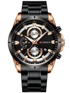 Pánske hodinky CURREN 8360 (zc020c) - CHRONOGRAF #4834443