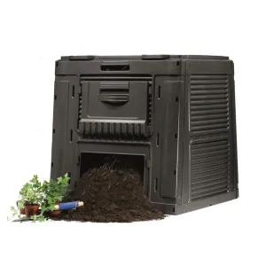 KETER Záhradný E-kompostér bez podstavca | antracit 470L