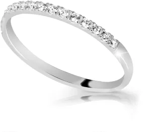Cutie Diamonds Krásny trblietavý prsteň s diamantmi DZ6739-00-X-2 54 mm