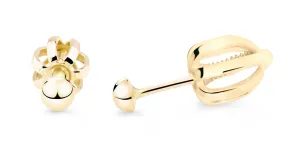 Cutie Jewellery Kôstkové náušnice zo žltého zlata Z5003-30-X-1 #9592014