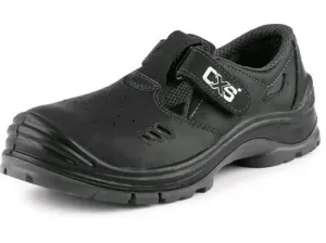 Obuv sandál CXS SAFETY STEEL IRON S1, čierny, veľ. 41