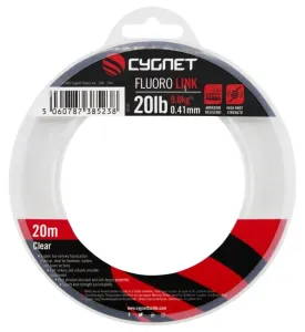 Cygnet náväzcový vlasec fluoro link 20 m - 0,41 mm 20 lb 9,8 kg