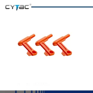 Bezpečnostná vložka do komory, 10 kusov, Cytac® .22 Cal. / .22 LR / 5.56mm - oranžová #5805770