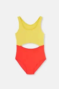 Dagi Yellow - Fuchsia One Piece Swimsuit #7550437