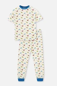 Dagi Ecru Licensed Meter Printed Pajama Set #7573410
