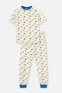Dagi Ecru Licensed Size Printed Pajamas Set #7573412