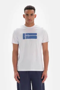Dagi White pánske tričko s tenisovou loptičkou s potlačou #5800991