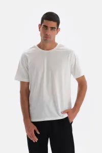 Dagi Supima White Biscuit Short Sleeve T-Shirt