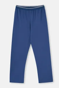 Dagi Blue Elastic Waist Single Pajama Bottom