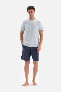 Dagi Navy Blue Modal Shorts #6799211