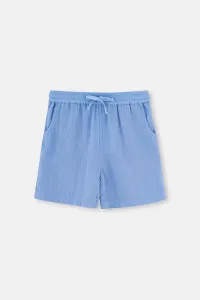 Dagi Blue Muslin Shorts #7991204