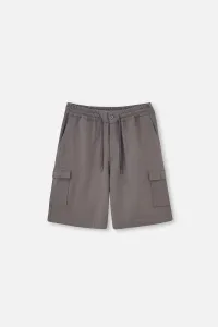 Dagi Gray Cargo Shorts with Pocket