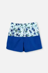 Dagi Boys' Sax-white Micro Marine Shorts