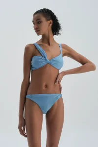Dagi Blue 6 cm High Waist Bikini Bottom