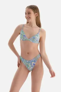 Dagi Lila - Zelený trojuholník Small Bikini Top #6799442
