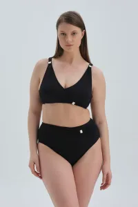 Dagi Black bikini top with a corset