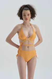 Dagi Yellow Lifting Underwire Bikini Top #5343299