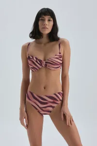 Dagi Burgundy - Ten High Waist Bikini Bottom