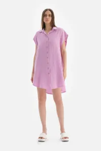 Dagi Purple Muslin Long Shirt #7258096