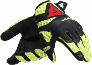 Dainese VR46 Talent Gloves Black/Fluo Yellow/Fluo Red 2XL Rukavice